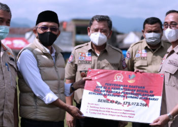 Resmikan Kampung Siaga Bencana, Maman Imanulhaq: Cara Efektif Tanggulangi Bencana