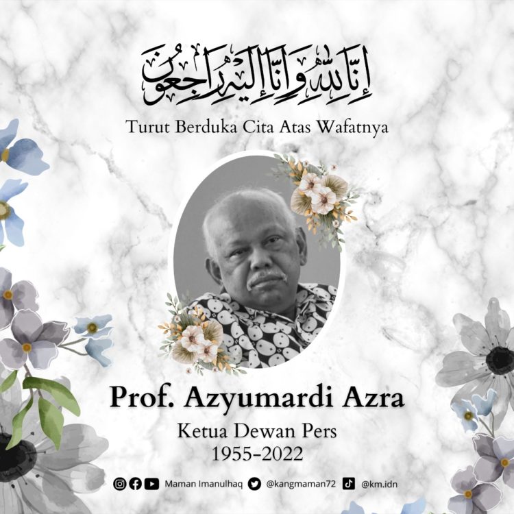 Azyumardi Azra di Mata Kiai Maman: Sosok Teladan Berintegritas