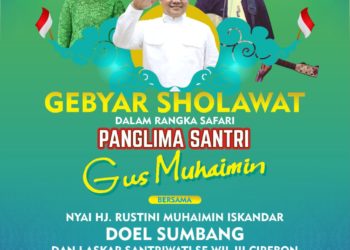 Datang Ke Al Mizan Jatiwangi, Doel Sumbang Hibur Warga Rayakan Hari Santri Nasional