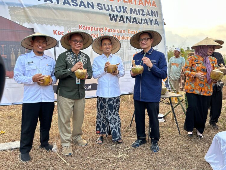 Hadiri Groundbreaking Masjid Suluk Mizani, Kiai Maman Harap Masjid Jadi Pusat Edukasi dan Ekonomi Umat