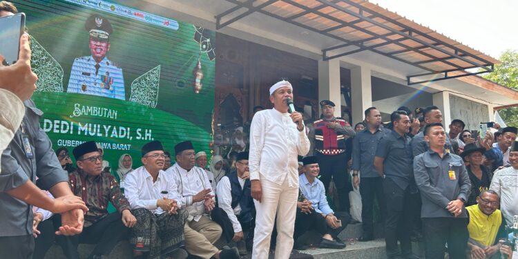 KDM Kunjungi Ponpes Al-Mizan Wanajaya: Kiai Harus Jadi Penjaga Bumi